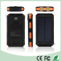 Chargeur solaire imperméable de banque d&#39;énergie solaire de téléphone portable de double avec la double lumière de LED (SC-6688)